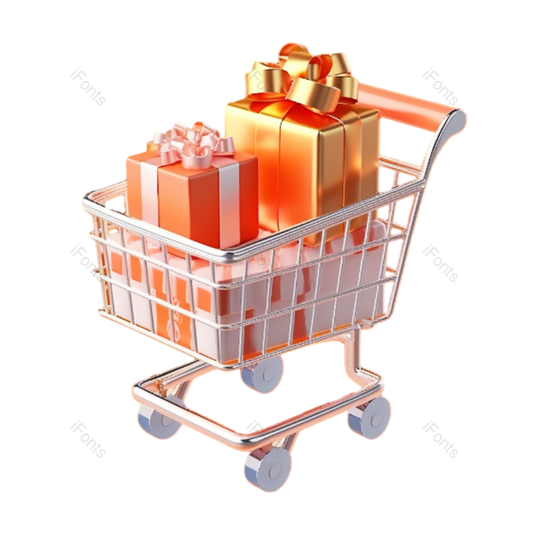 元素图片,网上购物元素,插画PNG,促销免抠素材